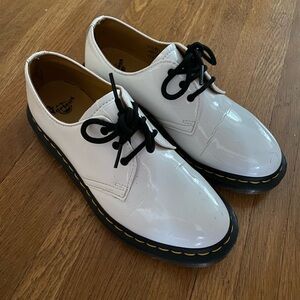 White Doc Martens Oxford Style